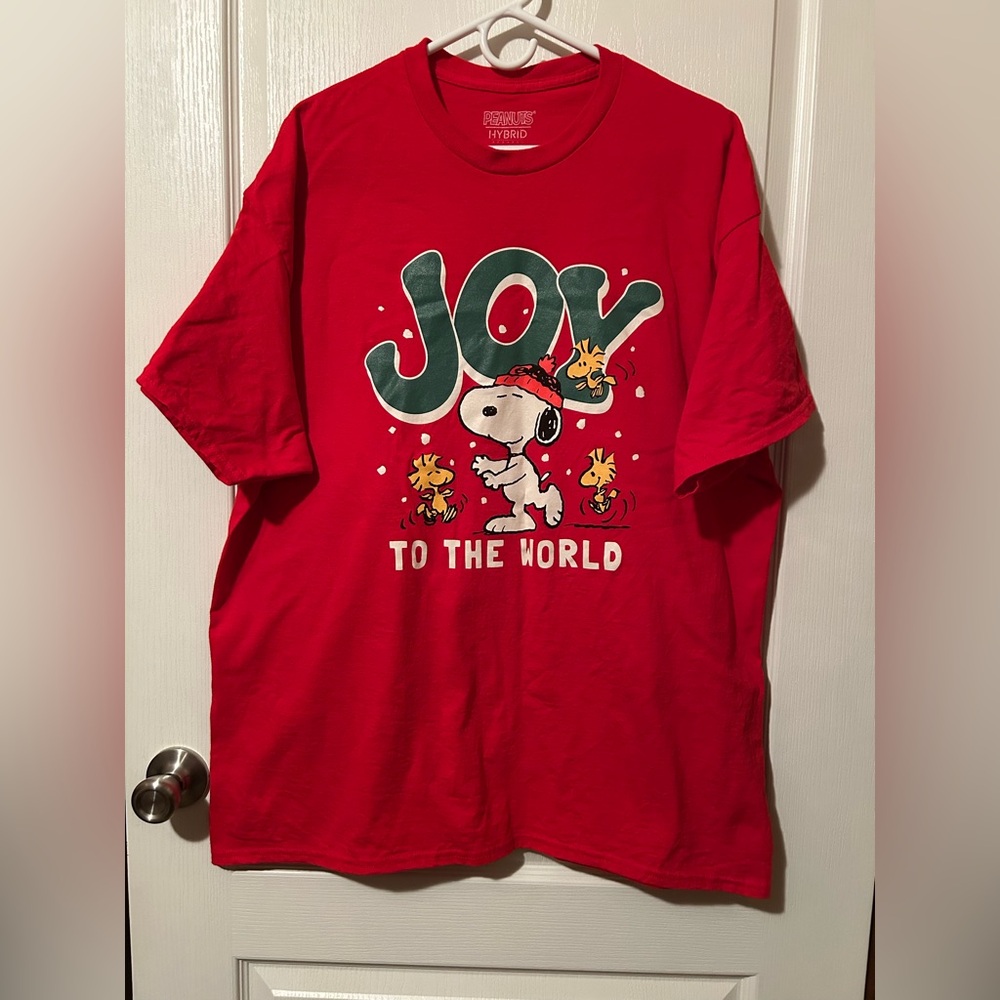 Hybrid Apparel Red Joy Snoopy T-Shirt